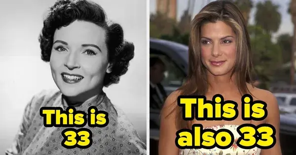 This Is What A Whole Bunch Of Celebs Looked Like When They Were Exactly 33 Years Old