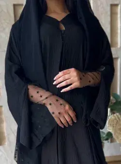 Abaya kimono + sous abaya robe manche courte