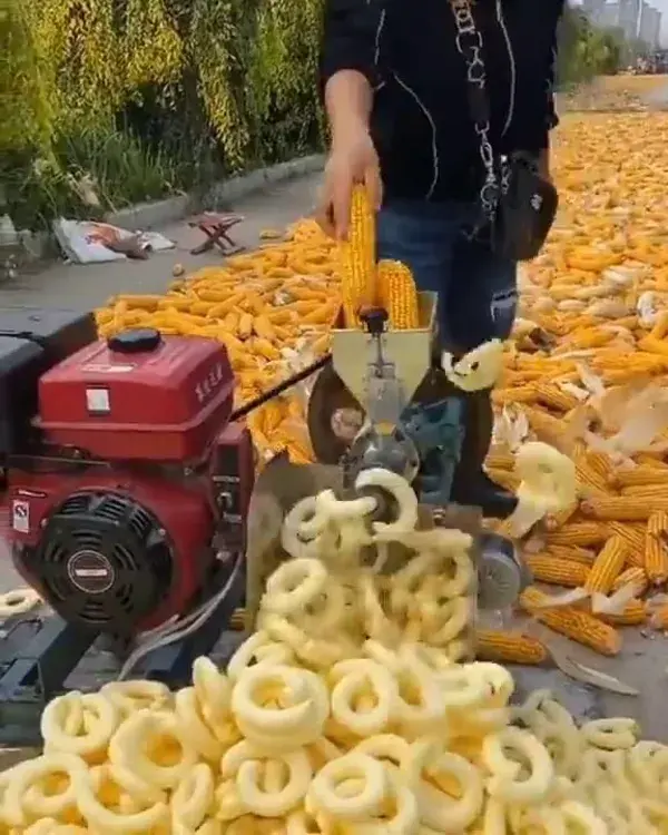 Automatic Corn Puffing Machine