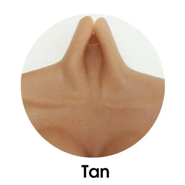 Breasts Drag Bubble (4 Skin Colors) - Tan / Silicone Gel