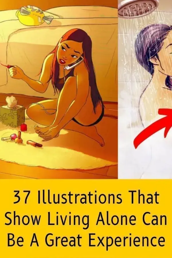 37 Illustrations That Show Living Alone Can Be A Great Experience