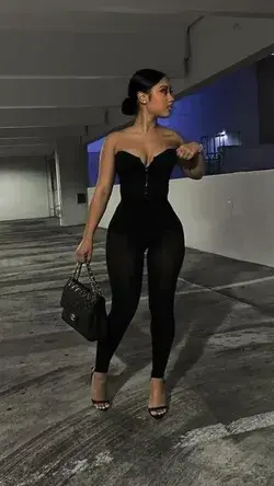 All black outfit