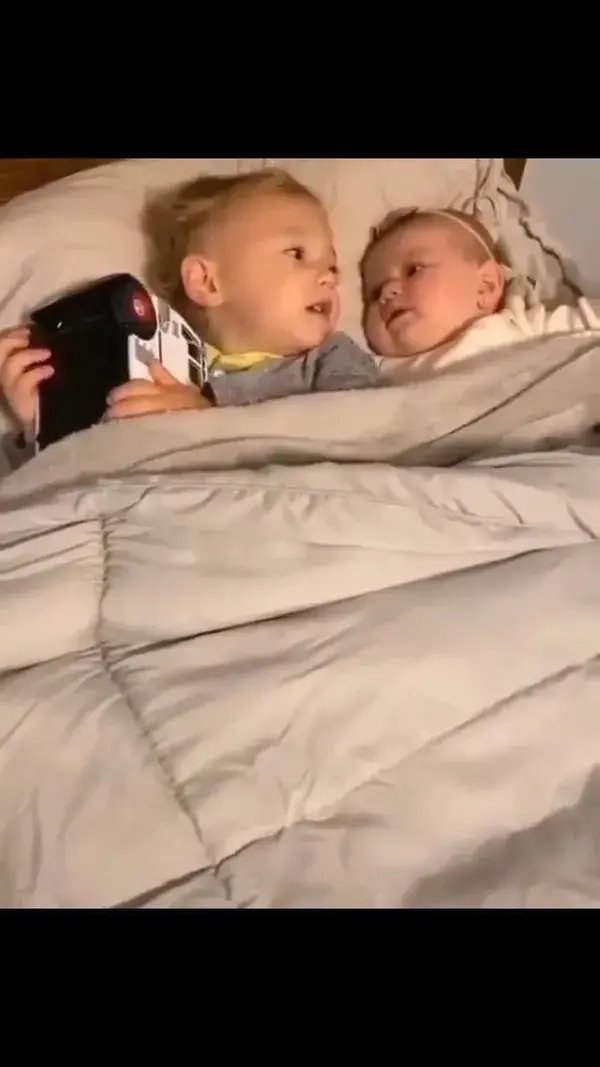 It's gonna be okay brother, mom and dad is working and I will sleep with you