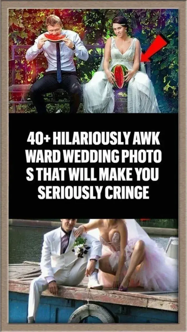 Hilariously Awkward Wedding Photos That Will Make Anyone Seriously Cringe