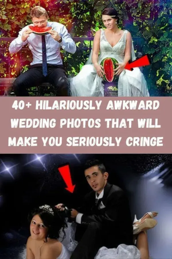 Hilariously Awkward Wedding Photos That Will Make Anyone Seriously Cringe