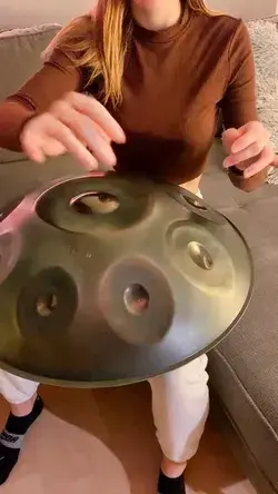 Relaxing with Playing the Handpan