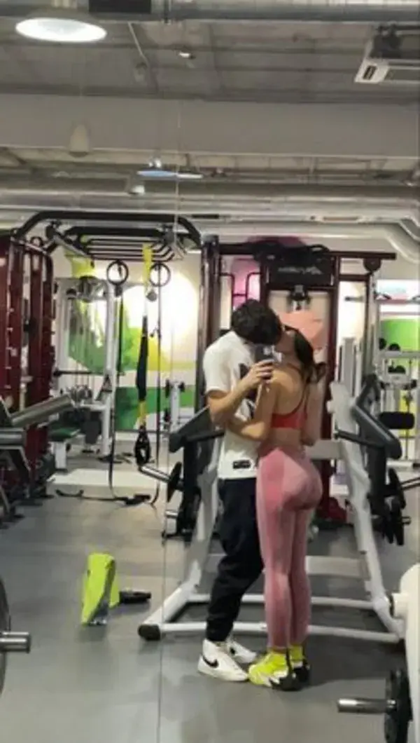 Couple Romantic & Funny Mode in gym. #sexy#sex#xxx#boob#sexygirls#sexyboys#bigboob#fuck#firlsfuck