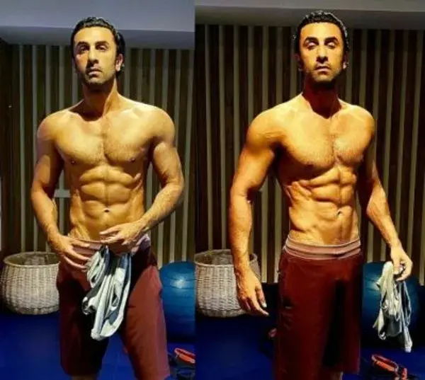 Ranbir Kapoor’s trainer puts out his shirtless pic flaunting washboard abs