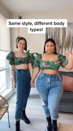 Same Outfits, Different body types
