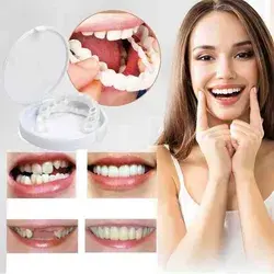 Last Days 58%OFF Snap-On Dentures UPPER TEETH-FEMALE