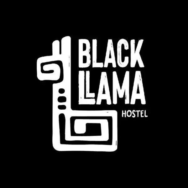 Black Llama Hostel logo by Norse Creative