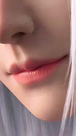 Lips dp for girl