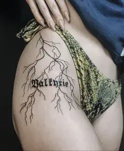 distinctive and unique ink|symbolic feminine tattoo art|unconventional ink styles|hauntingly stylish