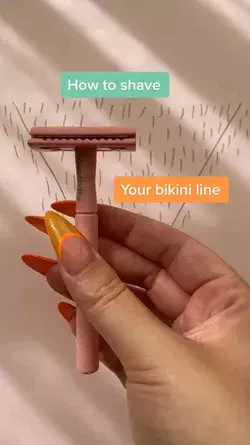 Bikini line shaving