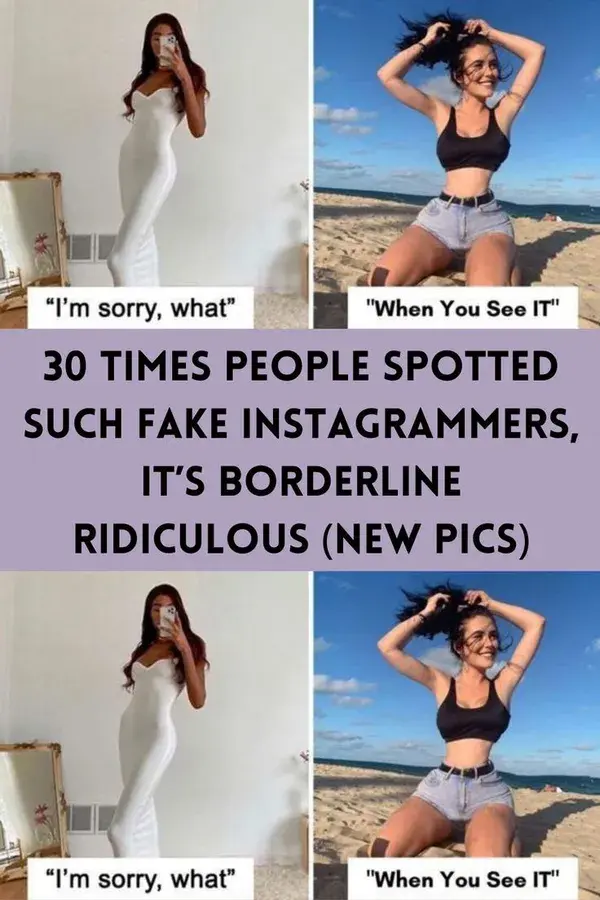 30 Times People Spotted Such Fake Instagrammers, It’s Borderline Ridiculous (New Pics)