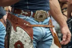 Cowboy jeans & chaps &