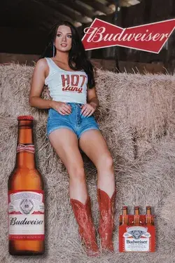 Beer Poster Trend - Budweiser