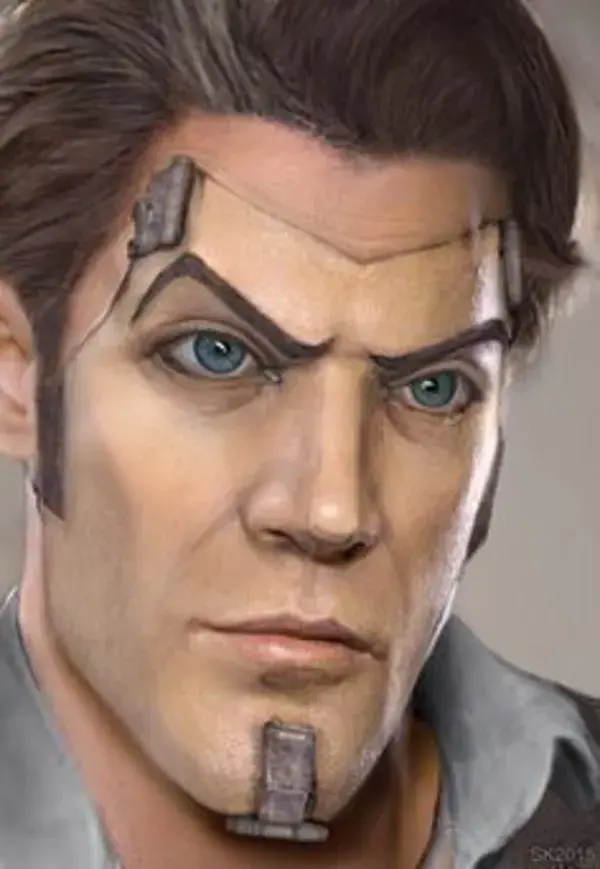 Borderlands 2 Handsome Jack Mask