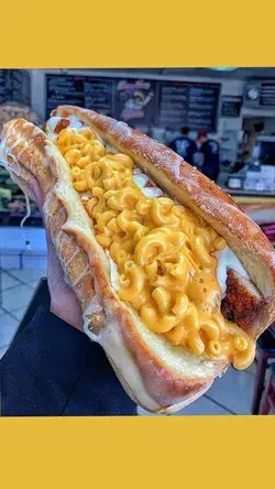 Mac & Cheese Sub 🍕😋