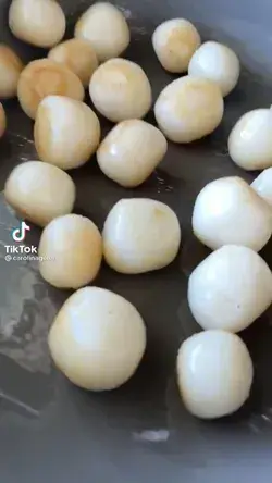 Rolled rice balls