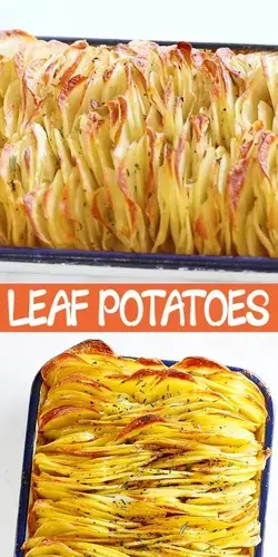 CRISPY LEAF POTATOES 