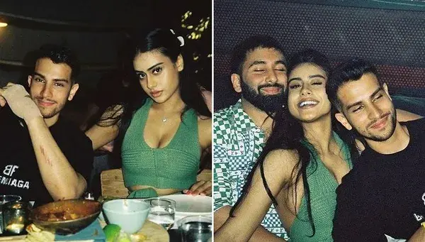 Nysa Devgan looks stunning in a green crop top as she parties with friends