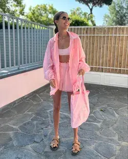 Pink Vacation Style
