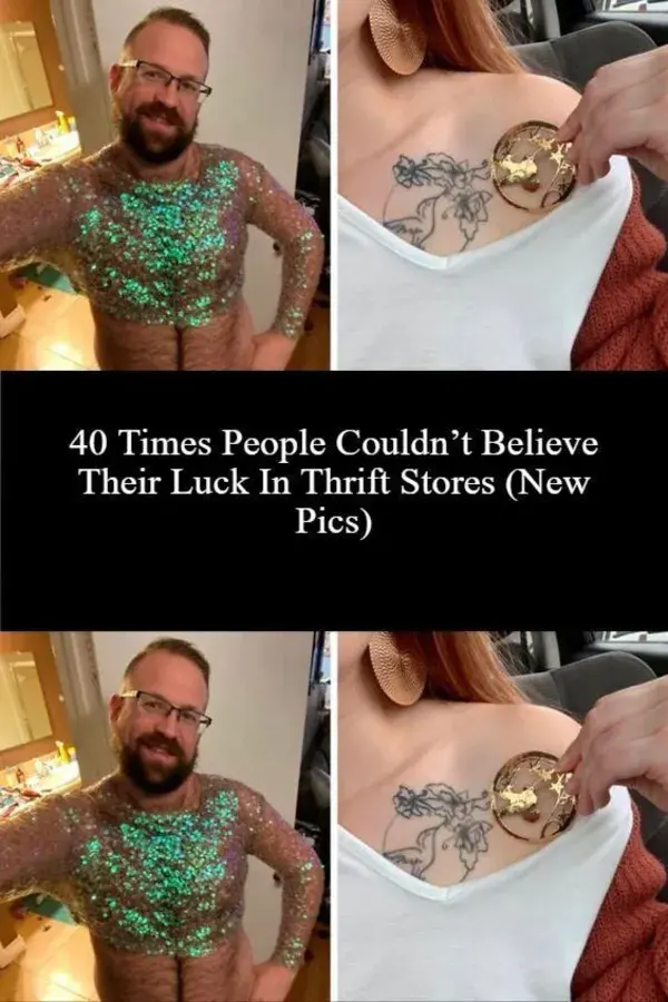 40 Times People Couldn’t Believe Their Luck In Thrift Stores (New Pics)