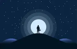 Silhouette illustration