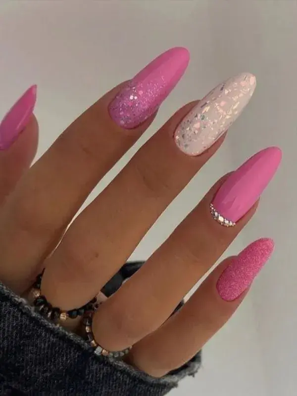 34 Fascinating Pink Nail Ideas To Give Your Hands A Wonderful Style