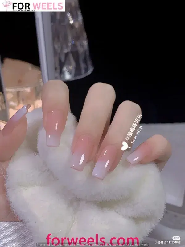 Gel nails ideas - free nails design - trendy nails ideas