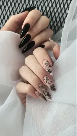 30+ Latest Cherry Blossom Acrylic Nails