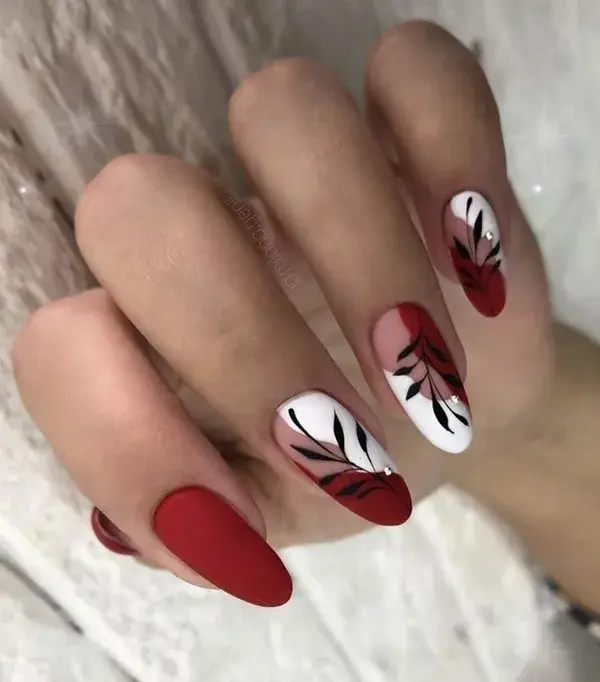 Acrylic nails design| fall nail design