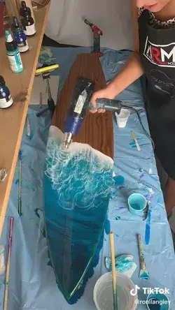 surfboard painting