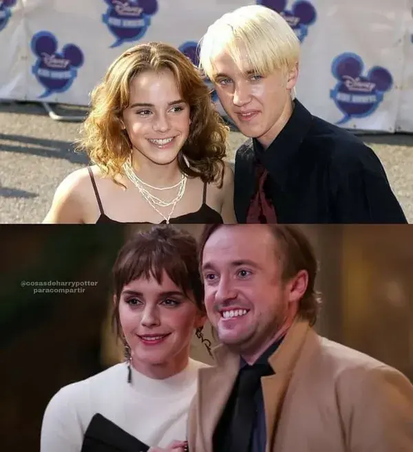 Tom Felton + Emma Watson