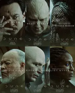 Dune ~ It Begins 2021 Cast Composition