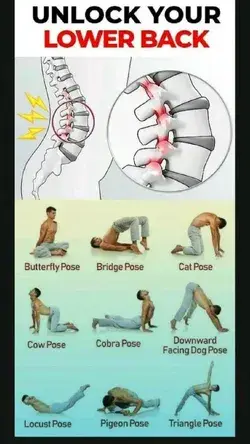 Unblock your lower back