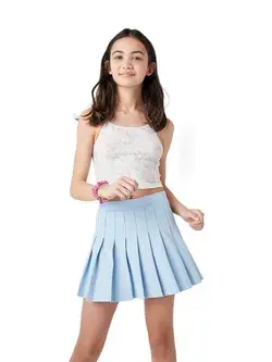 happy nation Tennis Skirt with Built in Shortie (Regular & Plus Size)