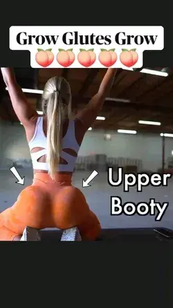 How to Grow Glutes, Upper booty workout