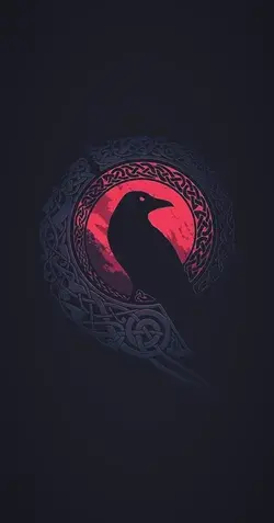 Hugin, the raven of Odin
