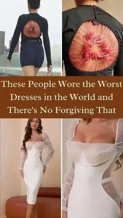 These People Wore the Worst Dresses in the World and There's No Forgiving That