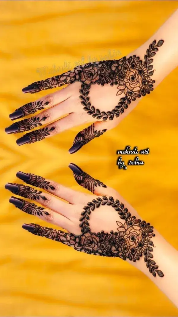 55+mehandi desghin ideas