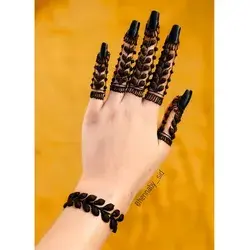 Easy mehndi designs