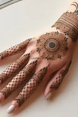 50+ Easy Mandala Mehendi Designs