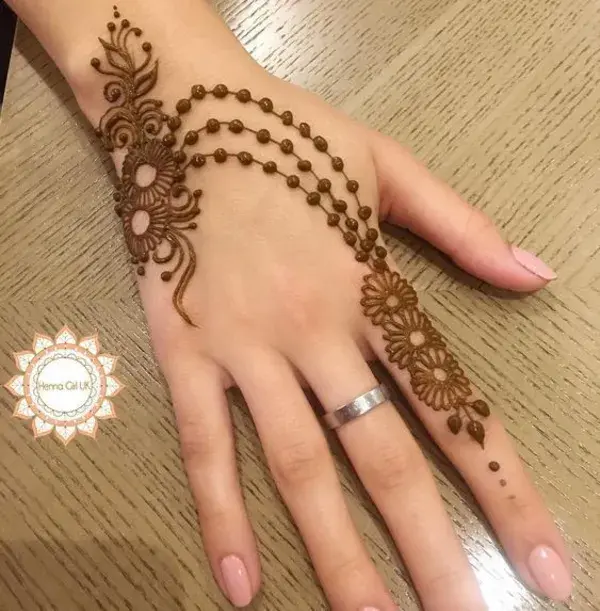 Simple And Easy Mehndi Design Ideas | Simple Henna Mehndi Design