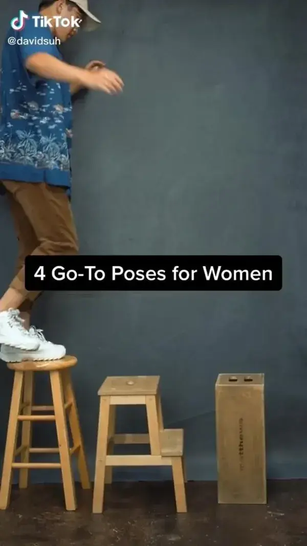 4 Easy Go-To Poses For Women Portrait Photography Educational TikTok