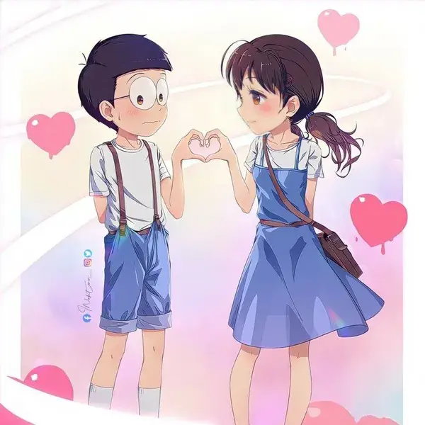 Nobita Shizuka 😍❤️