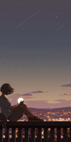 Peaceful study lofi anime based