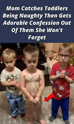 Mom catches toddlers being naughty then gets adorable confession out of them she won’t forget