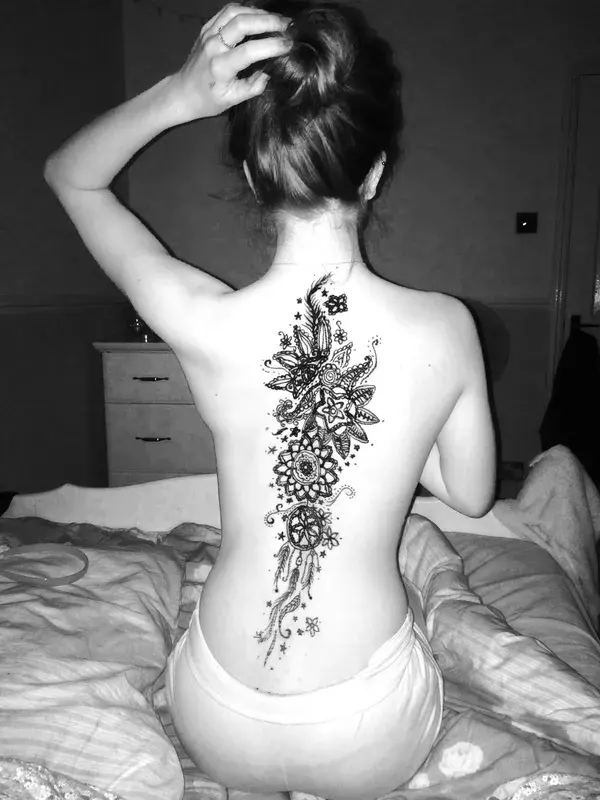 Sexy tattoo idea for girls